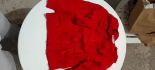 Giacca bimba rossa Sinsay 4 anni