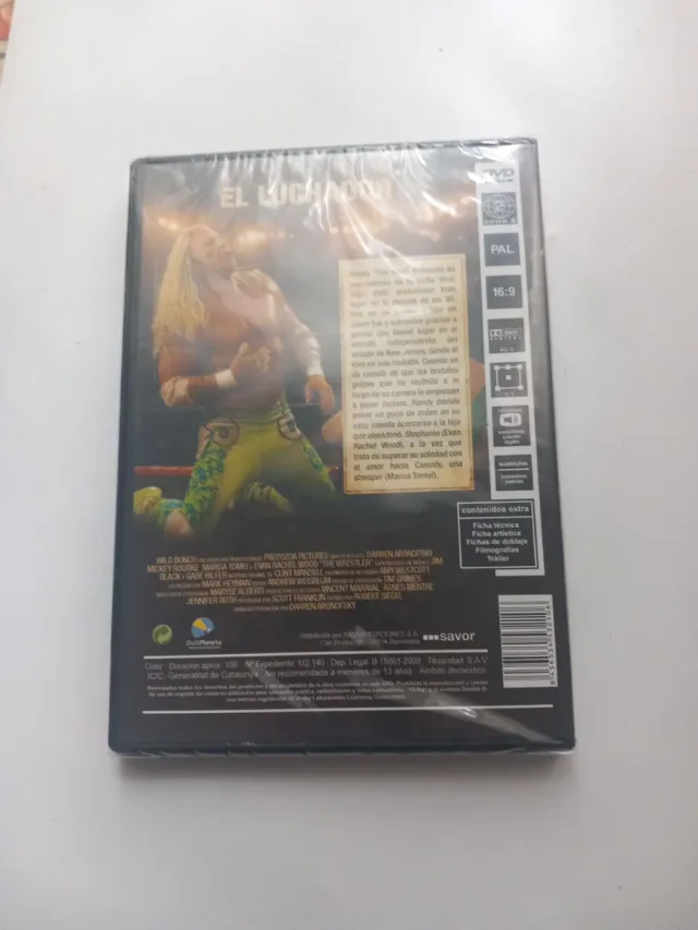 DVD El Luchador Mickey Rourke