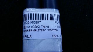 AMORTIGUADORES MALETERO / PORTON FORD FIESTA (CBK) (2)