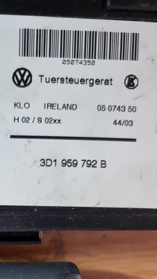 MOTOR ELEVALUNAS DEL DERECHO VOLKSWAGEN TOUAREG