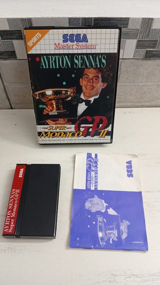 Ayrton Senna's Super Monaco GP II Sega Master Syst