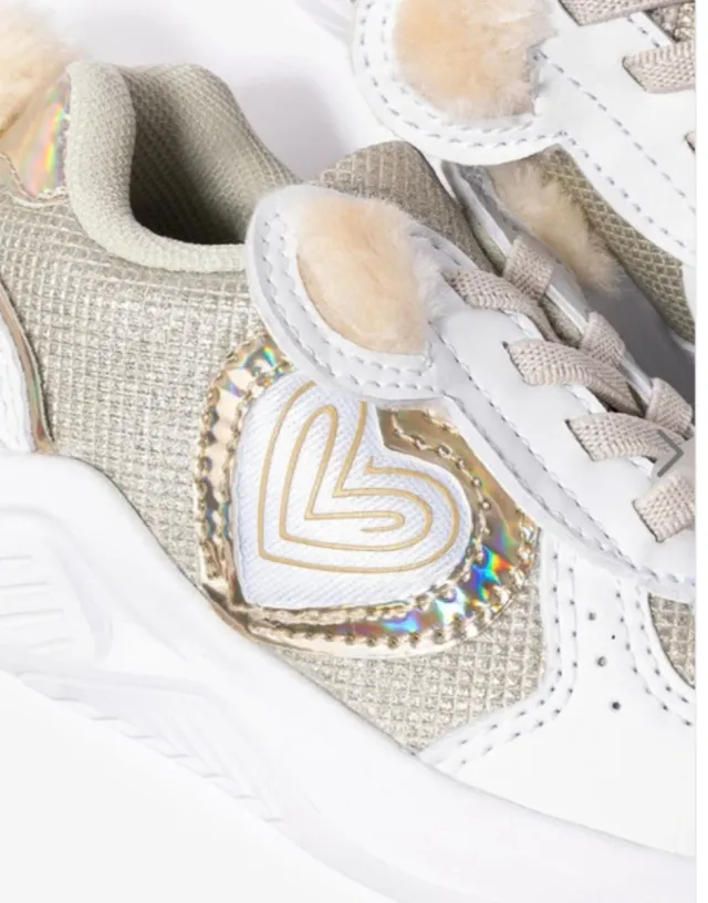Zapatillas niña Conguitos blancas T27