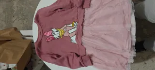 Vestitino bimba Paperina Disney 4 anni