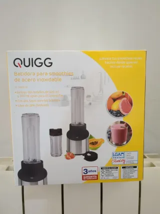 Batidora Quigg Acero Inoxidable Smoothies
