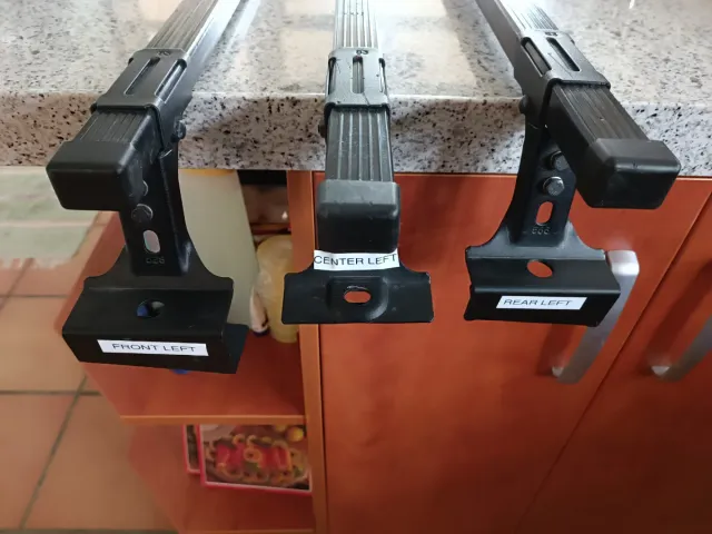 Juego 3 Barras Portaequipajes Professional