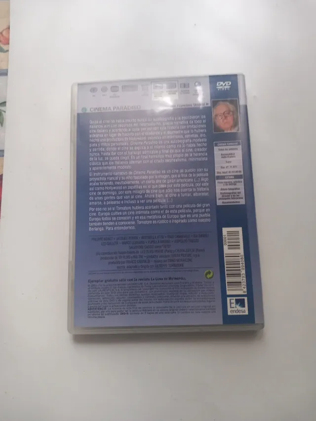 DVD Cinema Paradiso (Italiano/Español)