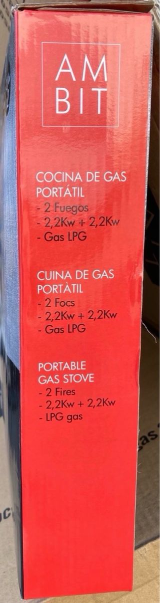 Cocina de gas portátil