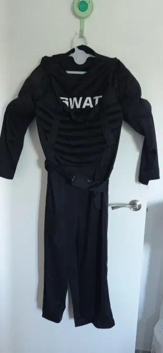 Disfraz SWAT Musculoso Adulto Talla S