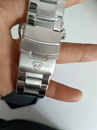 Reloj Martyn Line Plata y Azul