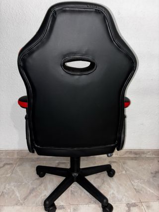 Silla Gaming Ergonómica Negra/Roja
