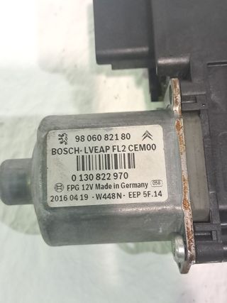 MOTOR ELEVALUNAS TRASERO DERECHO PEUGEOT 208 (P2)