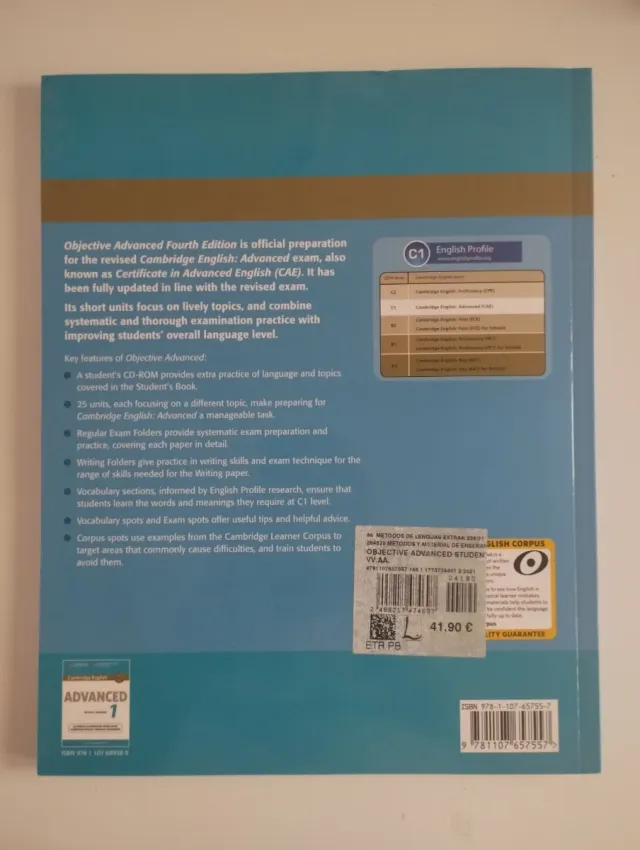 NUEVO - Objective Advanced Cambridge English