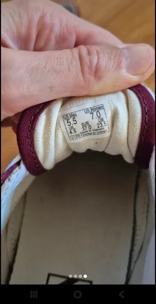 Zapatillas Vans Mujer Morado