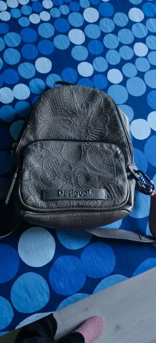 Mochila Desigual Gris/Plata