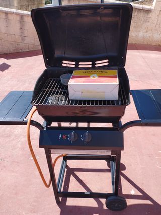 Barbacoa de Gas Negra