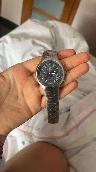 Reloj Viceroy Cronógrafo Azul y Plateado