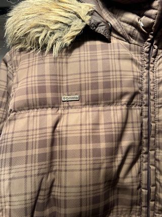 Chaqueta Columbia a cuadros