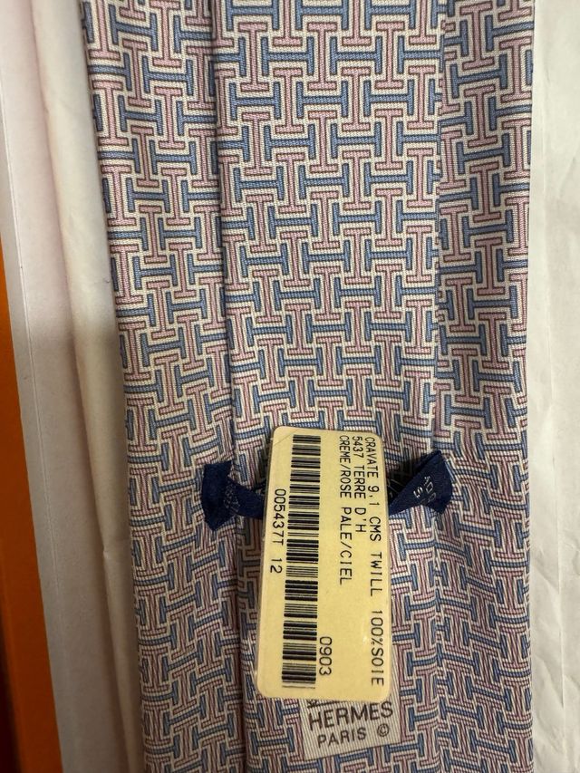 Corbata Hermes 100% Seda