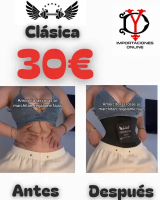 Faja Clásica Reloj de Arena Original