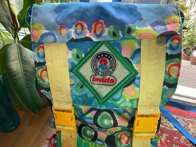 Zaino Invicta Pulsar Multicolor Vintage Anni 80