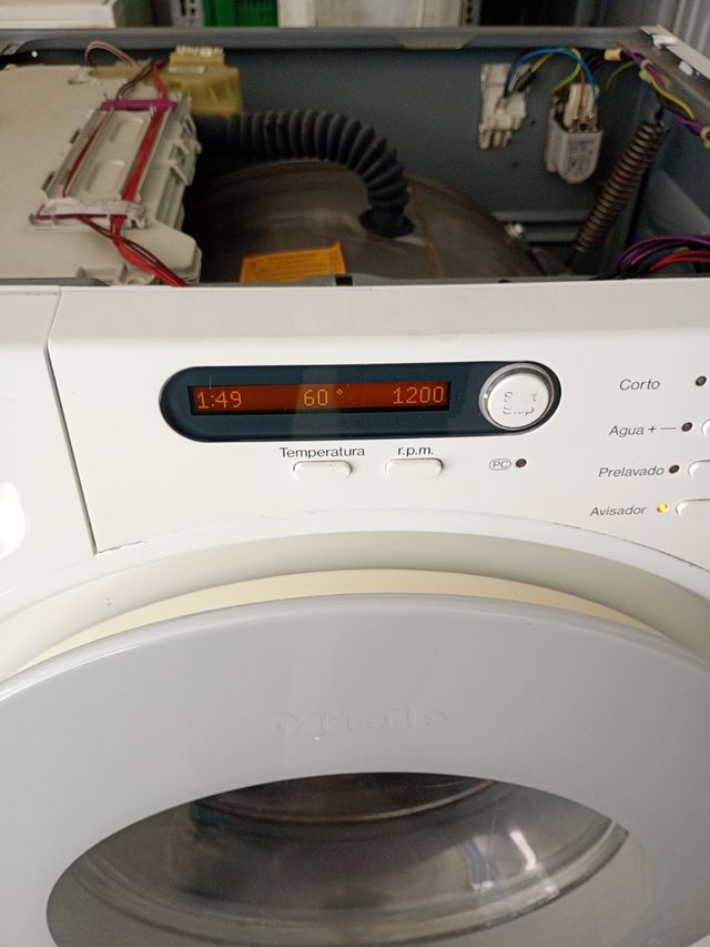 Despiece Lavadora Miele W 1612 y W 1712 W 1714