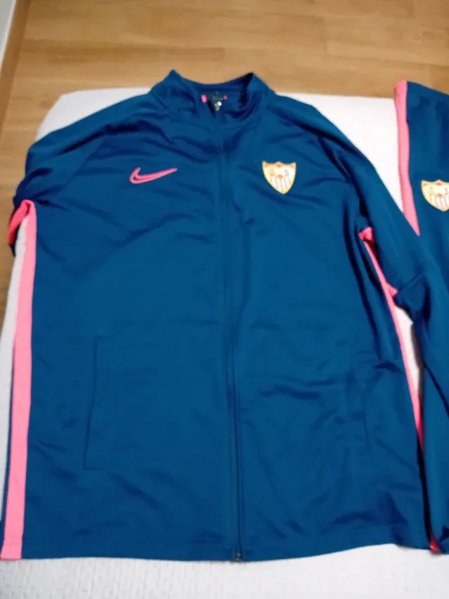Chándal Oficial Sevilla FC Nike Azul y Rosa