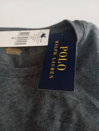Camiseta Polo Ralph Lauren Gris
