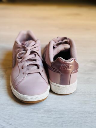 Zapatillas Nike Mujer Talla 40 Rosa Palo / lila