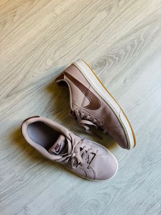 Zapatillas Nike Mujer Talla 40 Rosa Palo / lila