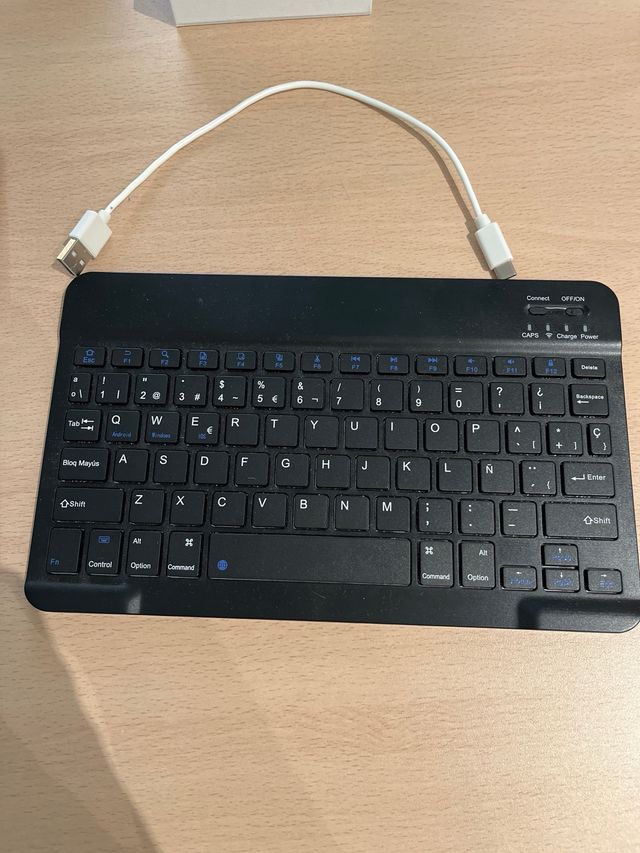 Teclado Bluetooth Negro para Tablet