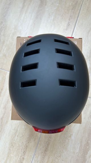 Casco Negro con LED Youin Talla L