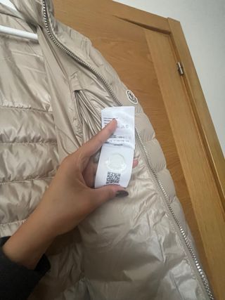 Plumífero Moncler Beige Entretiempo