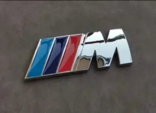 Bmw 73X27mm Logo Emblema M-Power de Maletero 