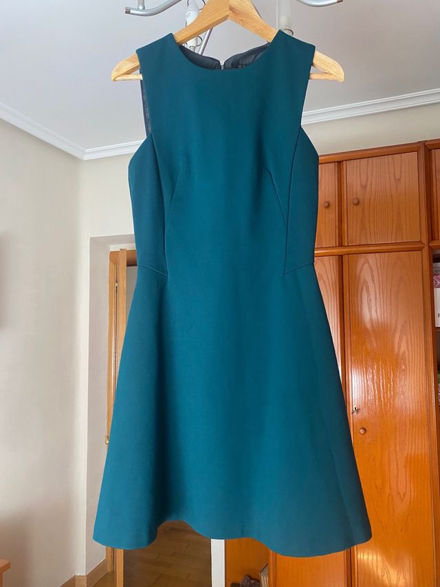 Vestido fiesta verde