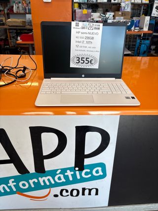 Portátil HP i7 10th Gen 12GB RAM 256GB SSD