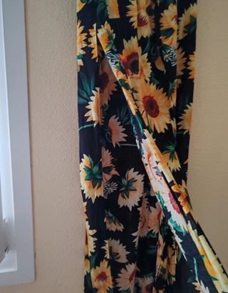 Conjunto falda y top estampado girasoles