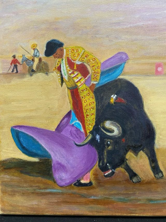 2 Cuadros de Lienzo: Tauromaquia