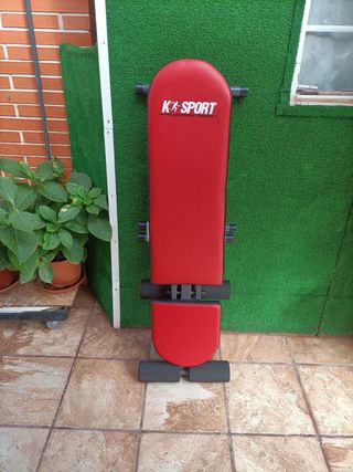 Banco de abdominales y musculación K-Sport