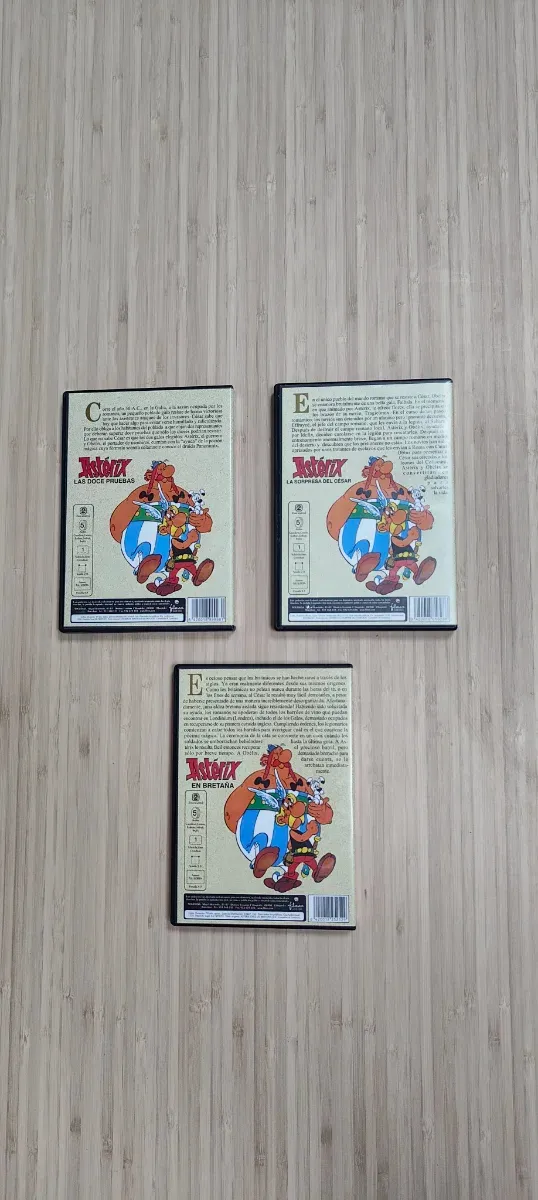 Lote 3 DVD Astérix y Obélix