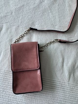Bolso porta móvil rosa