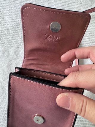 Bolso porta móvil rosa