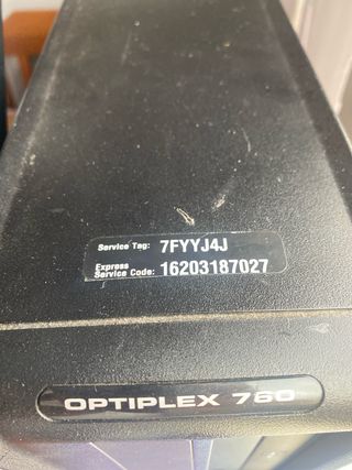 Ordenador Dell para piezas