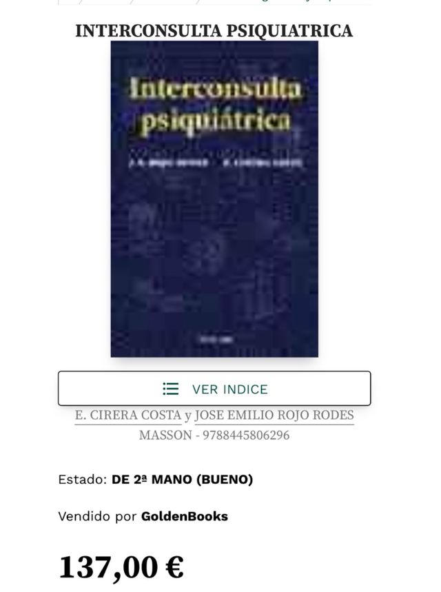 Interconsulta Psiquiátrica