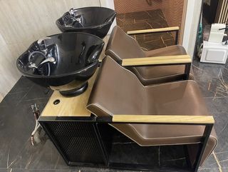 Lavacabezas profesional ergonómico