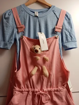 Conjunto 3 piezas bebé niña
Da talla de una M a L