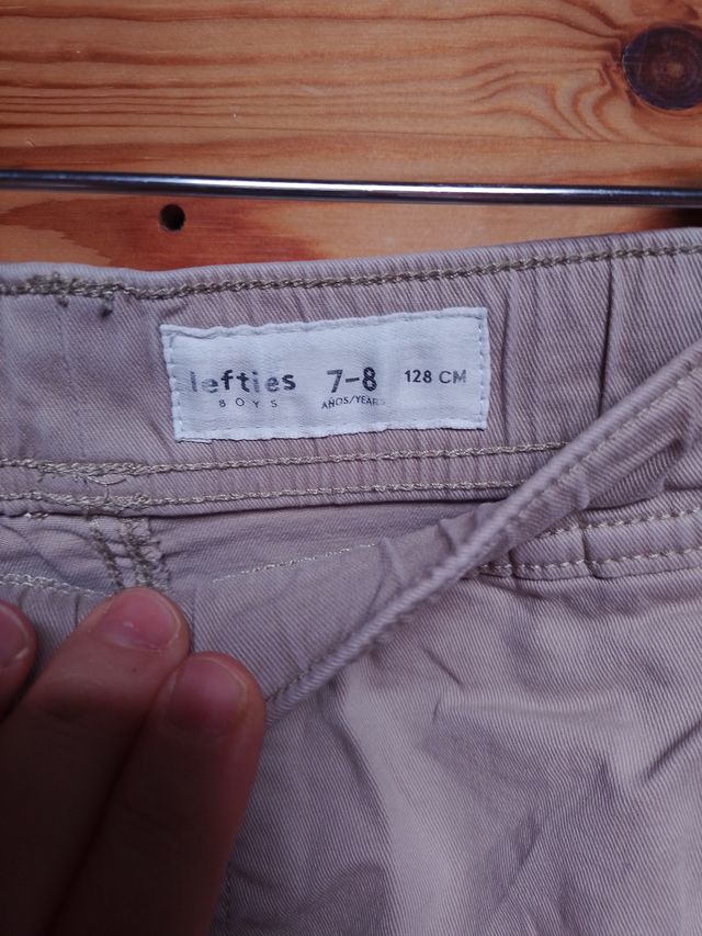 Pantalón corto niño Talla 128