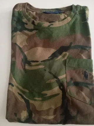 Camiseta Polo Ralph Lauren Camuflaje Talla M
