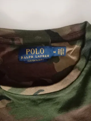 Camiseta Polo Ralph Lauren Camuflaje Talla M