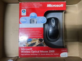Microsoft Ratón Óptico Inalámbrico 2000