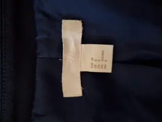 Americana Blazer Azul Marino Vintage Y2K
